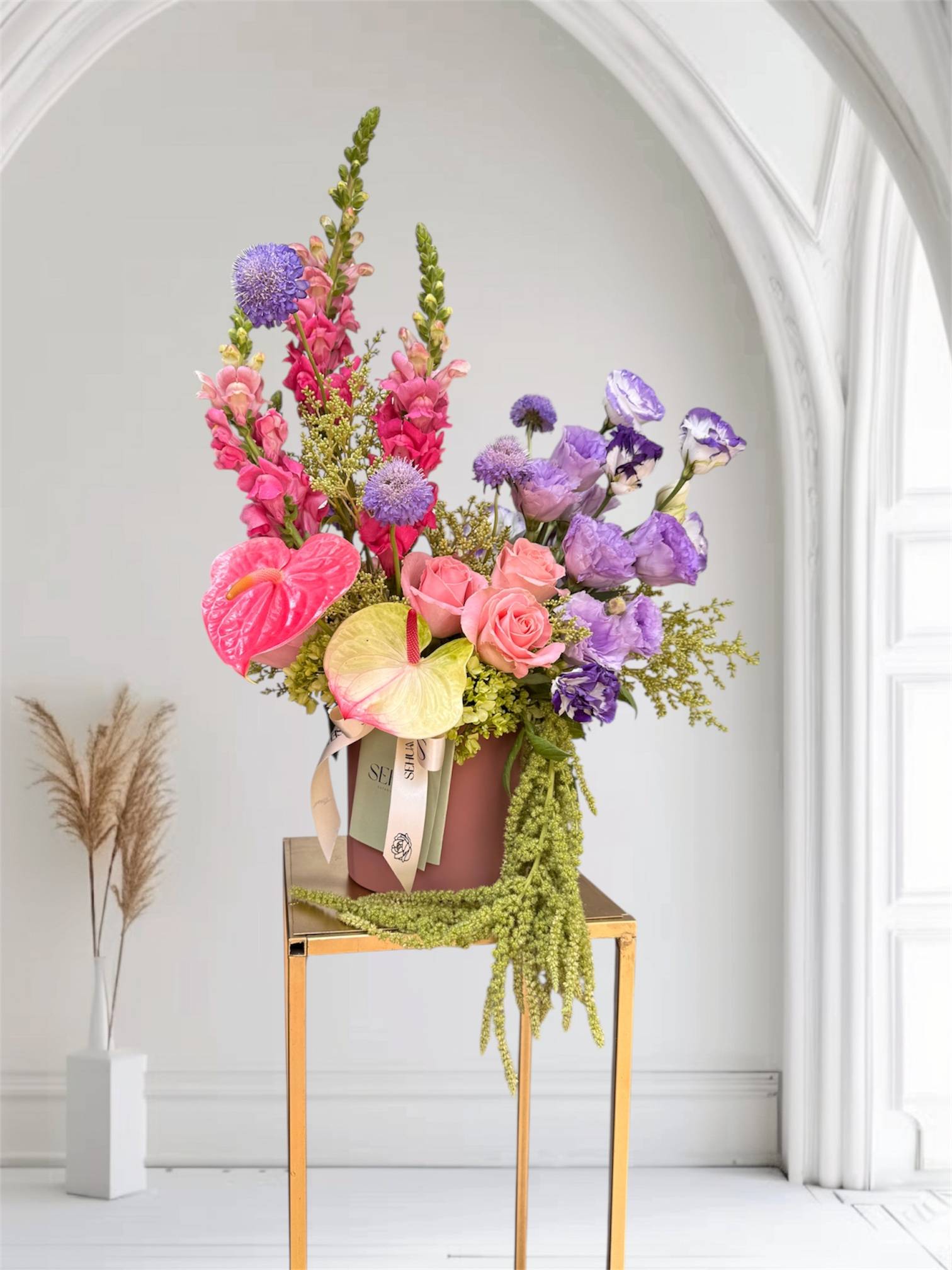 Arreglo floral vibrante Sehua